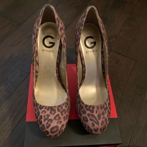 GUESS Cheetah Print Heels